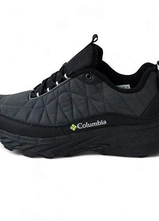 Columbia nonsplip goretex gray black
