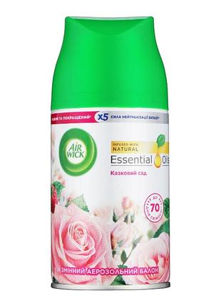 Змінний аерозольний балон air wick freshmatic казковий сад 250 мл