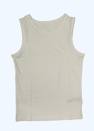 Детская майка для мальчика primark 98-104 см белый (0444a)