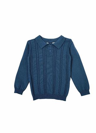 Дитяча кофта для хлопчика primark 86 см темно-синя (0723)