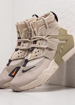 Кроссовки nike air huarache gripp beige (бежевые) 41