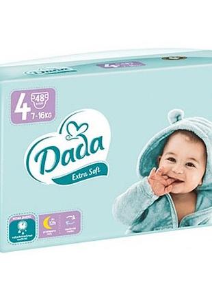 Підгузки дитячі dada extra soft 4 розмір 7-16 кг 48 шт