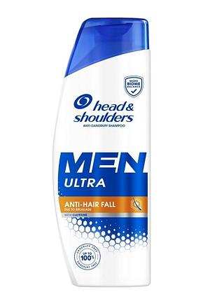 Шампунь против перхоти head & shoulders против выпадения волос для мужчин 330 мл
