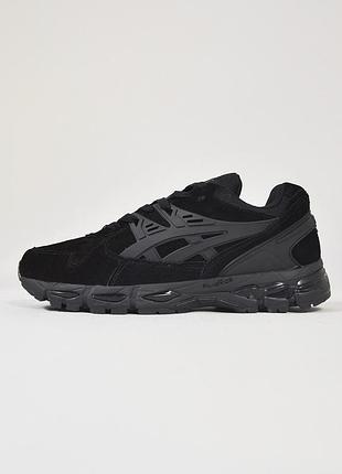 Мужские кроссовки ассикс стильные asics gel kayano trainer black 43 44