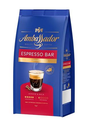 Кава в зернах ambassador bar зі смаком шоколаду 1000 г