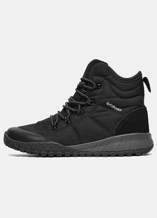 Columbia fairbanks omni-heat boots black 42