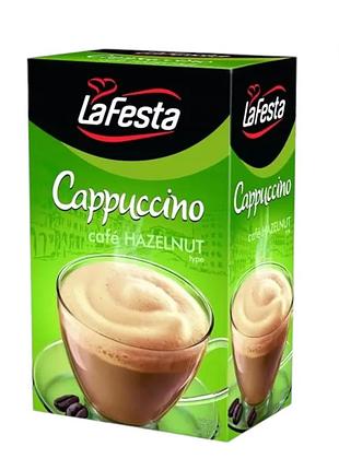 Капучино la festa со вкусом ореха 10*12,5 г.