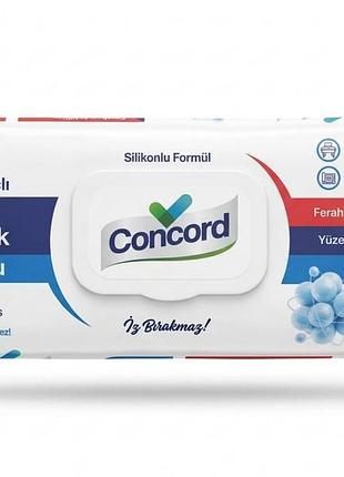 Універсальні вологі серветки concord çamaşır suyu etkili100 шт