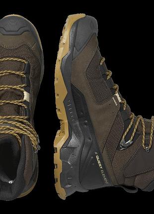 Ботинки туристические salomon quest element gtx, коричневый 43.1/3