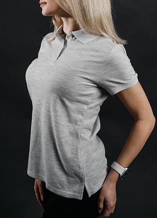 Жіноче поло fruit of the loom 063212040s m, 94 сіро-ліловий