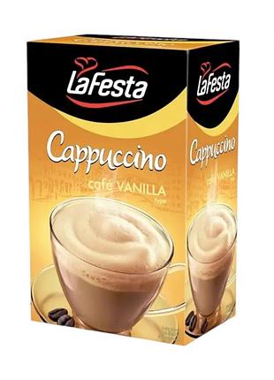 Капучино la festa со вкусом ванили 10*12,5 г.