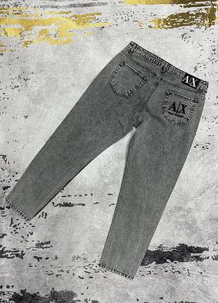 Джинсы armani exchenge свет серые 33