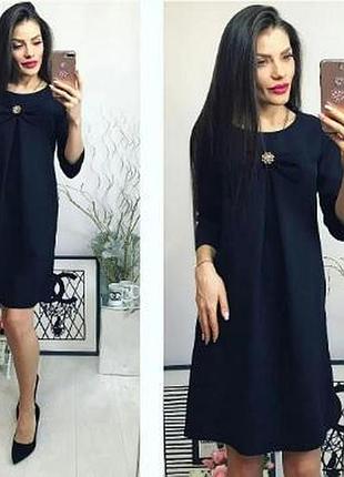 Платье 774 черное