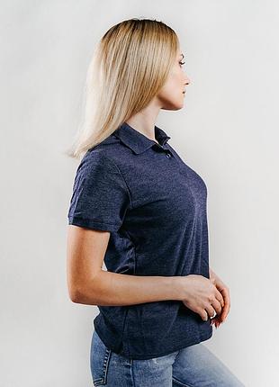 Жіноче поло fruit of the loom 063212040s 2xl, vf темно-синій меланж