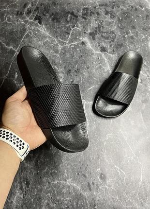 Чоловічі шльопанці black 45