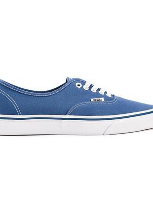 Кеди vans сині vans authentic navy canvas жіночі кеди ванс синього кольору