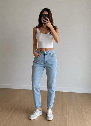 Джинси. zara mom fit jeans 💙
