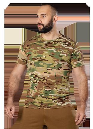 Футболка patrol chiton coolpass grid 2.0 multicam — военная, с липучками, дышащая