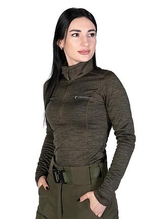 Термокофта pani hawk polarheat qs pro олива меланж