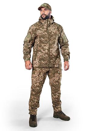 Костюм камуфляжний тактичний softshell піксель
