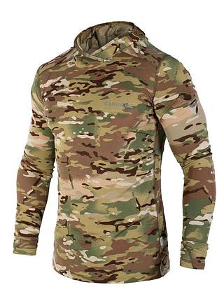 Лонгслив chiton hood 2.0 multicam