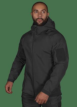 Куртка stalker softshell чорна