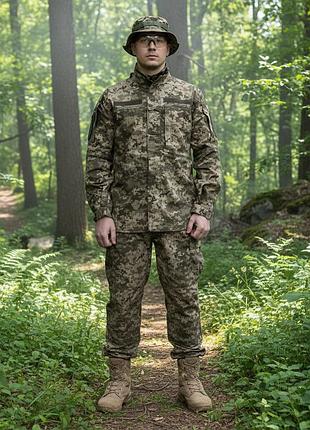 Форма військова тактична костюм піксель камуфляжна піксель всу