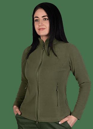 Флисовая кофта pani meadow 100 олива xl