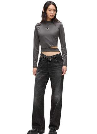 Ультратрендовые джинсы karl lagerfeld jeans cutout waist relaxed - коллекция 2025! w26l30