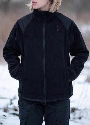 Кофта женская микрофлис black r military