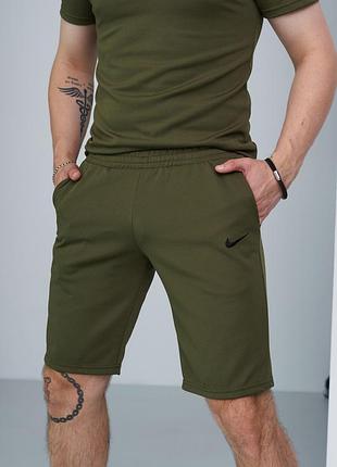 Шорты мужские спортивные nike хаки 3xl