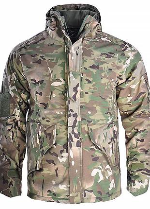 ☛☇тактическая куртка han-wild g8p камуфляж 2xl для военнослужащих мужская водоотталкивающая флисовая зимня