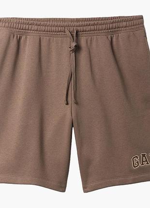 Шорти чоловічі gap logo shorts brown 735029011