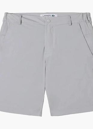 Шорти чоловічі lacoste slim fit grey fh0428p0y