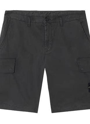 Шорти чоловічі stone island stretch organic broken twill cotton 'old' k1s15l100l12-s0004-v0129