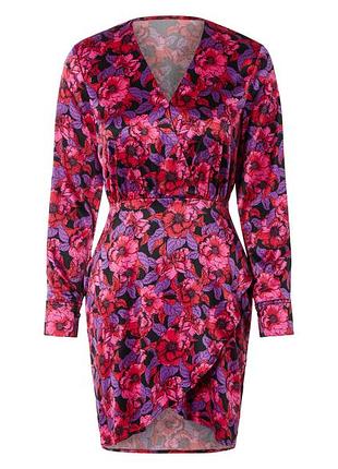 Платье атласное для женщины esmara lycra® 450854 38(s) комбинированный