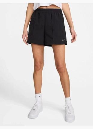 Шорти жіночі nike essential 5 woven short black fv6622-010