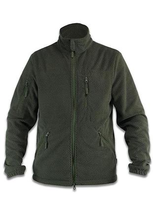 Флисовая кофта militex windblock tactical mod. 5 khaki l