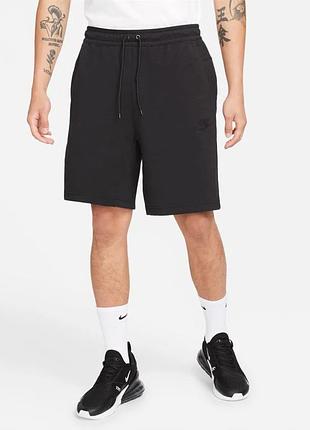 Шорти nike tech fleece black