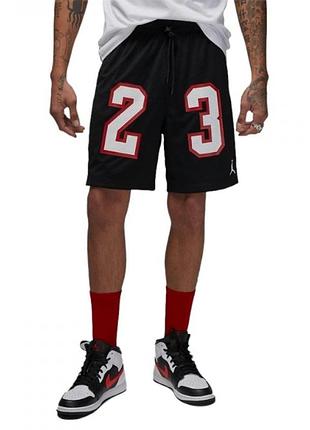 Шорти чоловічі air jordan essentials mens graphic mesh shorts black dx9671-010