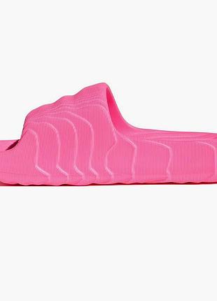 Шльопанці adidas adilette 22 slides lucid pink core black