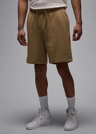 Шорти чоловічі air jordan brooklyn fleece shorts yellow fv7287-257