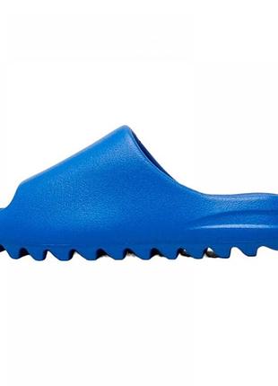 Шльопанці adidas yeezy slide azure