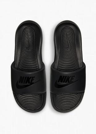 Тапочки чоловічі nike victori one slide black cn9675-003