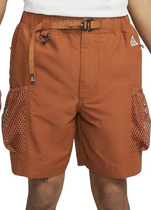 Шорти nike acg snowgrass cargo shorts orange