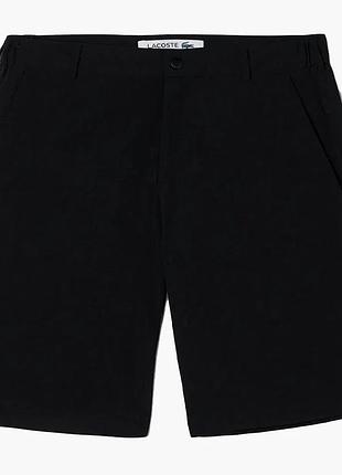 Шорти чоловічі lacoste slim fit black fh0428031 42
