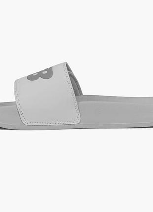 Тапочки чоловічі new balance 200 adjustable slide grey sua200a3