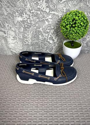Crocs кроксы балетки сандали w9 39 размер женские синие