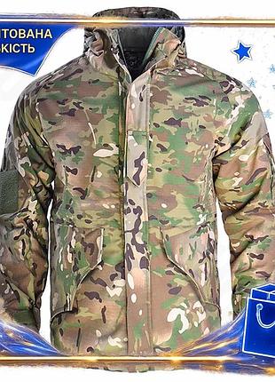 ★➚тактическая куртка han-wild g8p камуфляж 2xl для военнослужащих мужская водоотталкивающая флисовая зимня