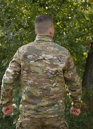 Флисовая кофта militex windblock tactical multicam mod. 4 s(48) 9